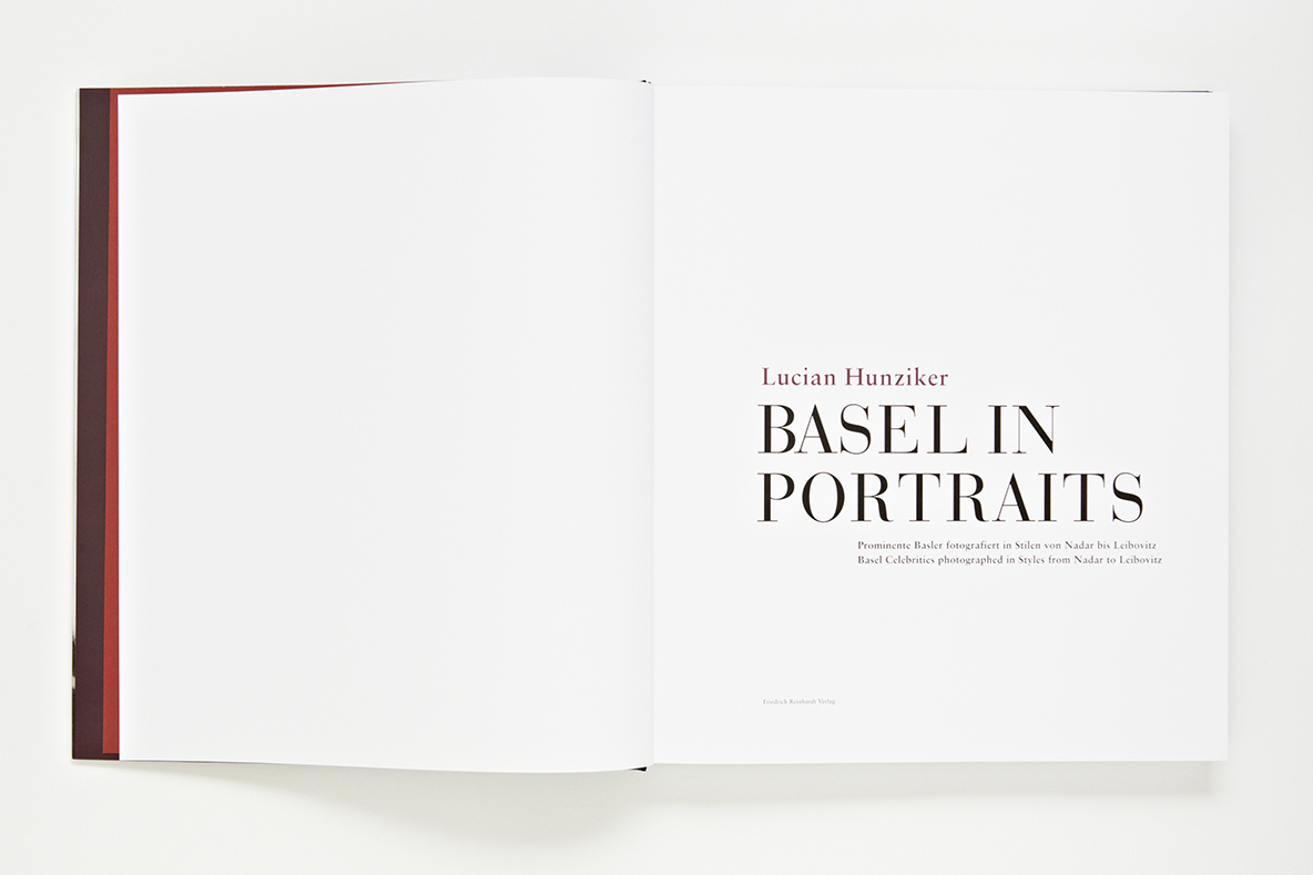 Die Titelseite des Buches Basel in Portraits